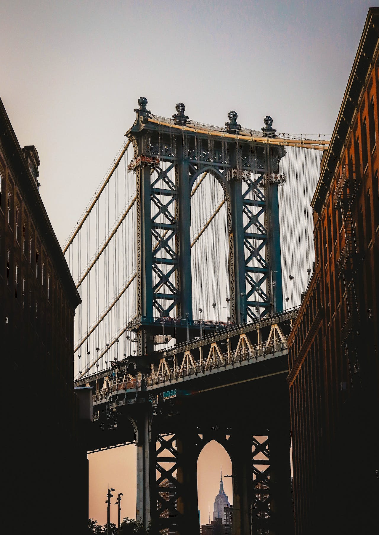 the Brooklyn bridge